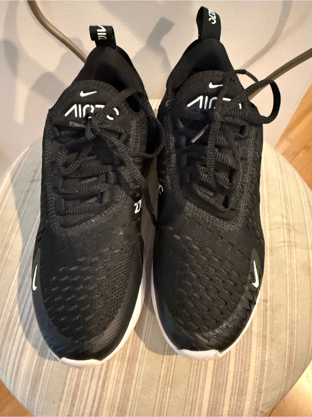 Nike Air Max 270 - Black/White Air Max Athletic Sneakers